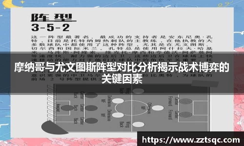 摩纳哥与尤文图斯阵型对比分析揭示战术博弈的关键因素